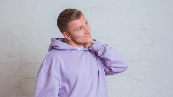 Young man considering a career change